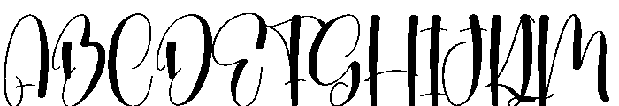 Maytree Font UPPERCASE
