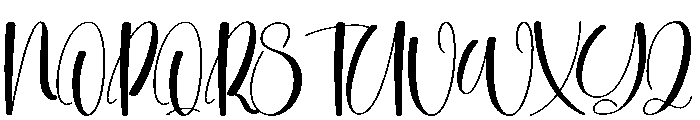 Maytree Font UPPERCASE