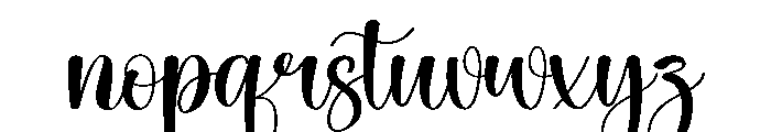 Maytree Font LOWERCASE