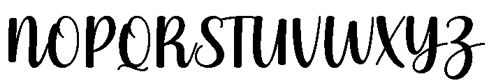 Maywen Font UPPERCASE