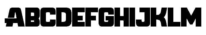 Mazestic-Black Font UPPERCASE