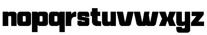 Mazestic-Black Font LOWERCASE
