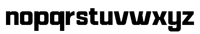 Mazestic-Bold Font LOWERCASE