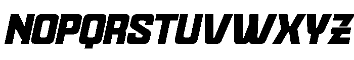 Mazestic-ExtraBoldItalic Font UPPERCASE