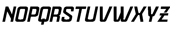 Mazestic-MediumItalic Font UPPERCASE