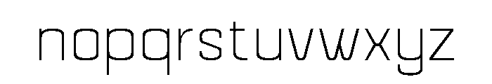 Mazestic Variable Font LOWERCASE