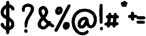 MACHIATO otf (400) Font OTHER CHARS