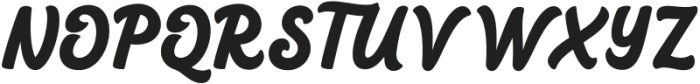 MACHY-Regular otf (400) Font UPPERCASE