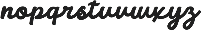MACHY-Regular otf (400) Font LOWERCASE