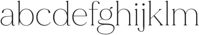 MADE Mirage otf (100) Font LOWERCASE