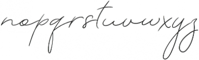 MADE TheArtist Script otf (400) Font LOWERCASE