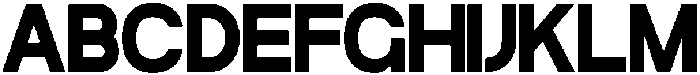 MAFFIDE-Bold otf (700) Font UPPERCASE