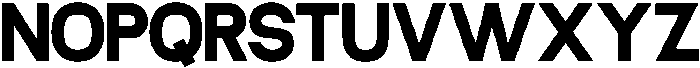MAFFIDE-Bold otf (700) Font UPPERCASE