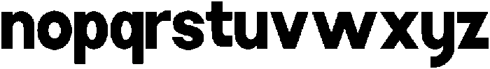 MAFFIDE-Bold otf (700) Font LOWERCASE