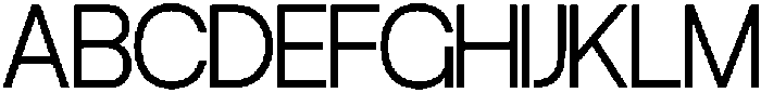MAFFIDE Extra Light otf (200) Font UPPERCASE
