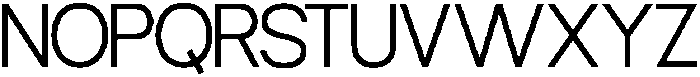 MAFFIDE Extra Light otf (200) Font UPPERCASE