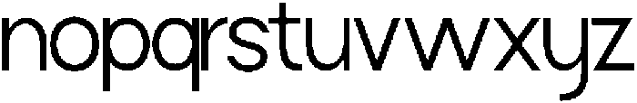 MAFFIDE Extra Light otf (200) Font LOWERCASE