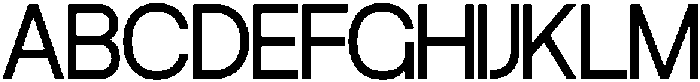 MAFFIDE Light otf (300) Font UPPERCASE