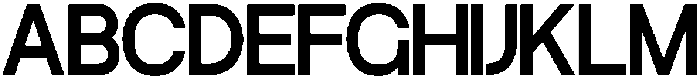 MAFFIDE Medium otf (500) Font UPPERCASE