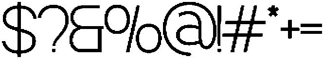 MAFFIDE Thin otf (100) Font OTHER CHARS