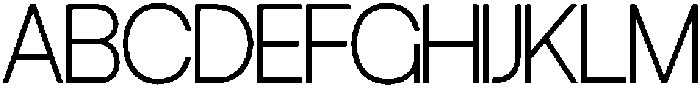 MAFFIDE Thin otf (100) Font UPPERCASE