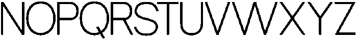 MAFFIDE Thin otf (100) Font UPPERCASE