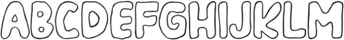 MAGIC WORLD LINE otf (400) Font UPPERCASE