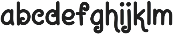 MAGICAL HALLOWEEN Regular otf (400) Font LOWERCASE