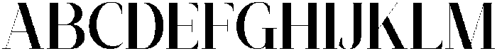 MAGLENZ-Bold otf (700) Font UPPERCASE