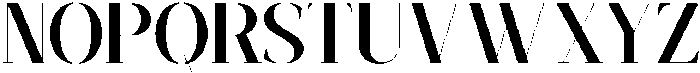 MAGLENZ-Bold otf (700) Font UPPERCASE