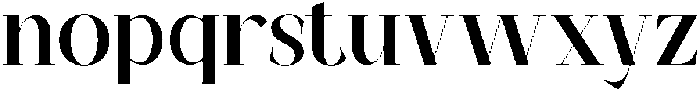 MAGLENZ-Bold otf (700) Font LOWERCASE