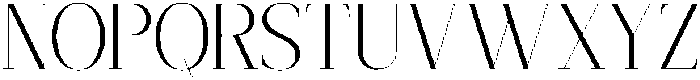 MAGLENZ Extra Light otf (200) Font UPPERCASE