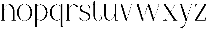 MAGLENZ Extra Light otf (200) Font LOWERCASE