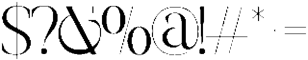 MAGLENZ Light otf (300) Font OTHER CHARS