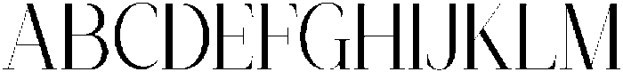 MAGLENZ Light otf (300) Font UPPERCASE