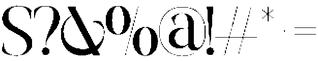 MAGLENZ Medium otf (500) Font OTHER CHARS