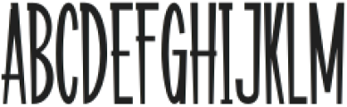 MAKHITEN Regular otf (400) Font UPPERCASE