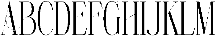 MANISE Regular otf (400) Font UPPERCASE