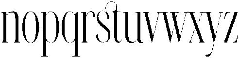 MANISE Regular otf (400) Font LOWERCASE
