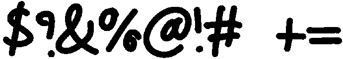 MARCH Regular otf (400) Font OTHER CHARS