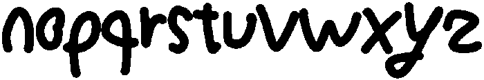 MARCH Regular otf (400) Font LOWERCASE