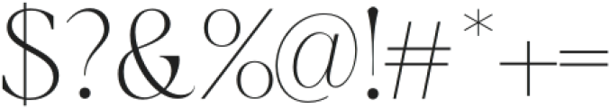 MAREGY-Regular otf (400) Font OTHER CHARS