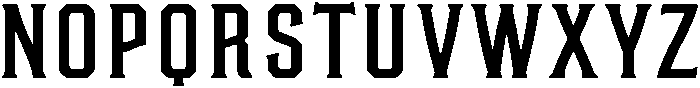 MARLIN Regular otf (400) Font LOWERCASE