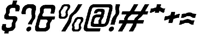 MARSHALL REQUIRES LIGHT ITALIC otf (300) Font OTHER CHARS