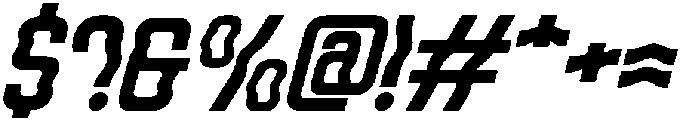 MARSHALL REQUIRES REGULAR ITALIC otf (400) Font OTHER CHARS