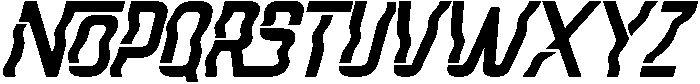 MARSHALL REQUIRES REGULAR ITALIC otf (400) Font UPPERCASE