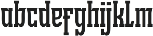 MASHOK-Regular otf (400) Font LOWERCASE