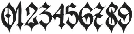MASKDEATH otf (400) Font OTHER CHARS