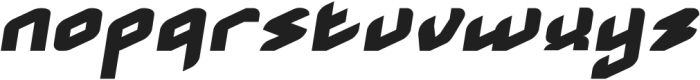 MASTER-medium-Normal Italic otf (400) Font LOWERCASE
