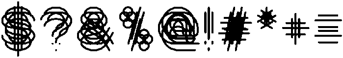 MAVERICK otf (400) Font OTHER CHARS